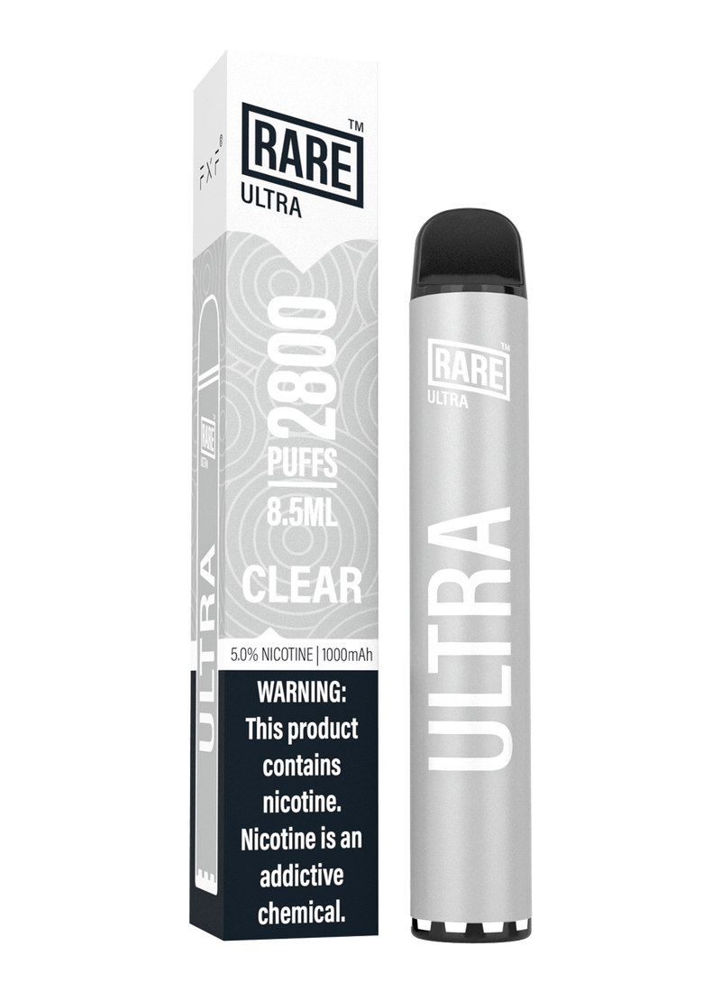 Rare Ultra 2800 Puffs 8.5ml – Clear