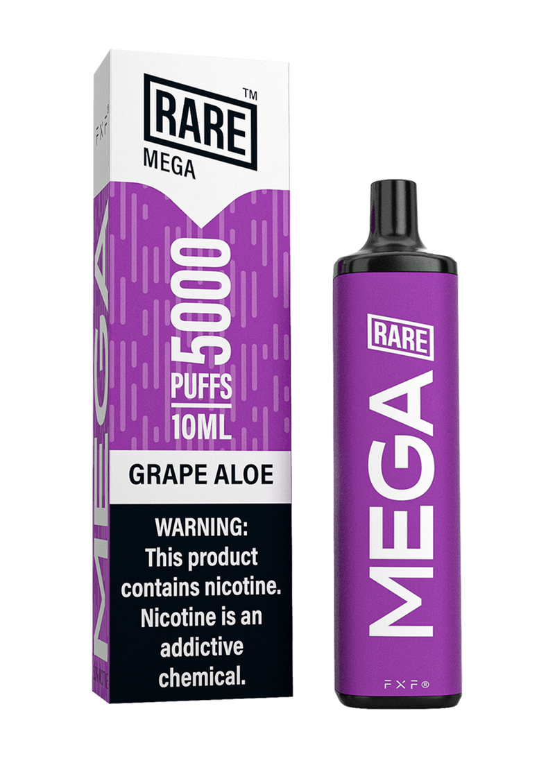 Rare Mega 5000 Puffs – Grape Aloe