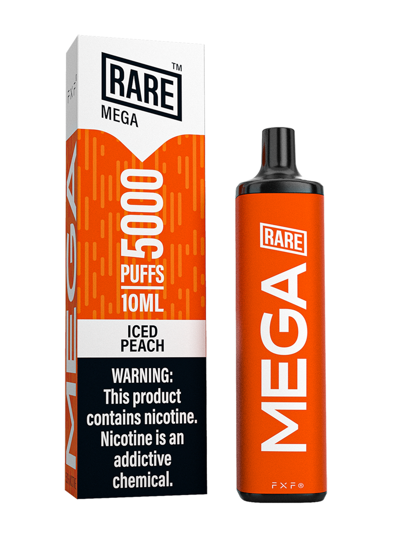 Rare Mega 5000 Puffs – Iced Peach