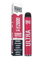 Rare Ultra 2800 Puffs 8.5ml – Rainbow Skittles