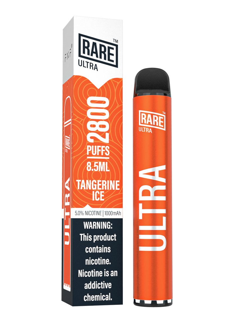 Rare Ultra 2800 Puffs 8.5ml – Tangerine Ice