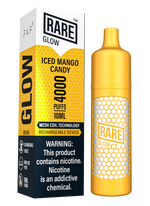 Rare Glow Mesh Rechargeable Disposable 10ml 4000 Puffs 1ct – Iced Mango Candy